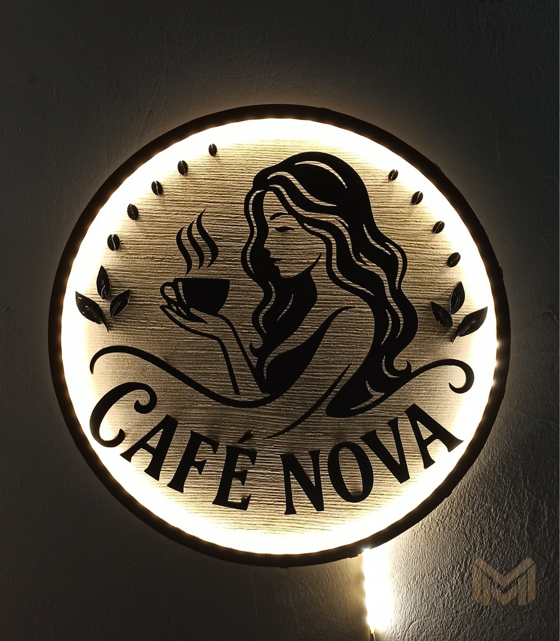 Letrero Decorativo Premium Personalizado 40 cm